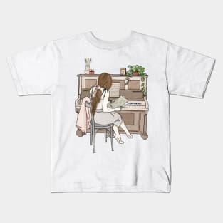 Pianist Kids T-Shirt